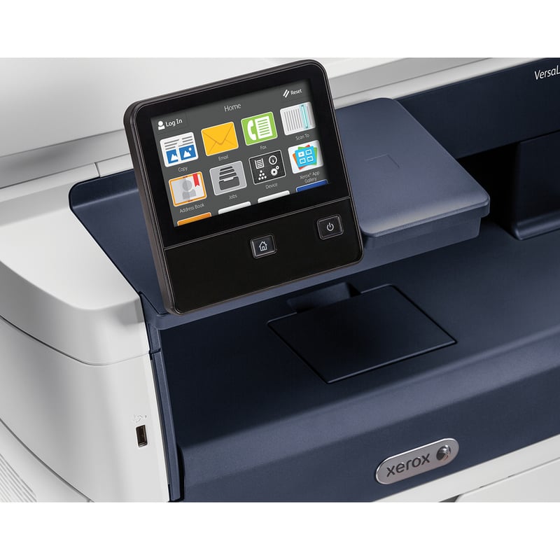 Xerox VersaLink B405/DNM Laser Multifunction Printer-Monochrome-Copier/Fax/Scanner-47 ppm Mono Print-1200x1200 Print-Automatic Duplex Print-110000 Pages Monthly-700 sheets Input-Color Scanner-600 Optical Scan-Monochrome Fax-Gigabi - Thumbnail 2