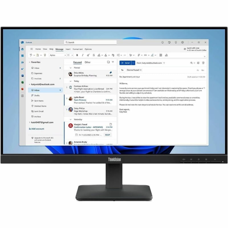 23.8IN IPS FHD 3-SIDE BORDERLESS DISPLAY 100HZ 99 SRGB 13 - Thumbnail 5