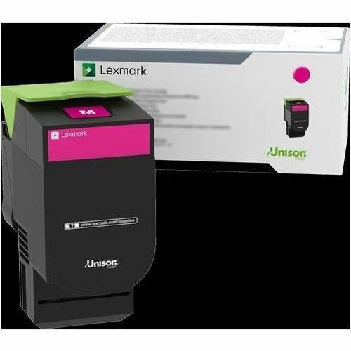 Lexmark High Yield Laser Toner Cartridge - Magenta - 1 Pack - Thumbnail 1