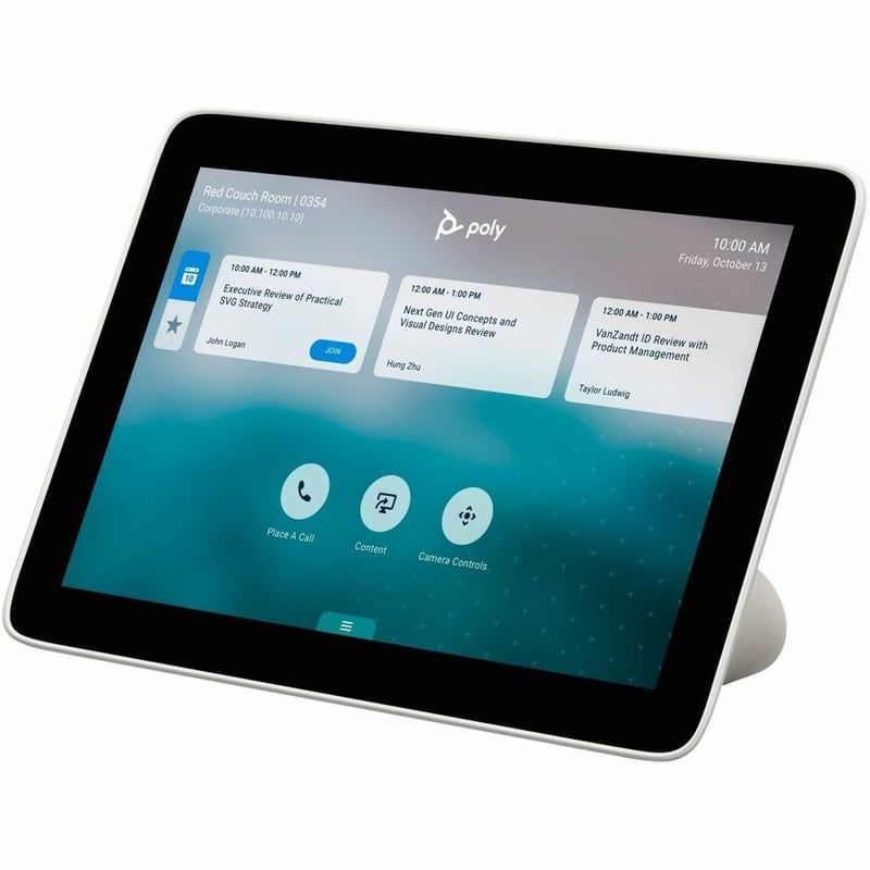 POLY TC8 TOUCH CONTROLLER GSA/TAA JITC-US - Thumbnail 5