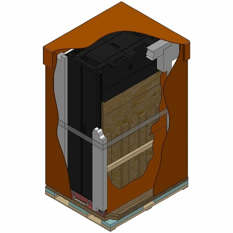 APC by Schneider Electric NetShelter SX AR3355SP Rack Cabinet - Thumbnail 2