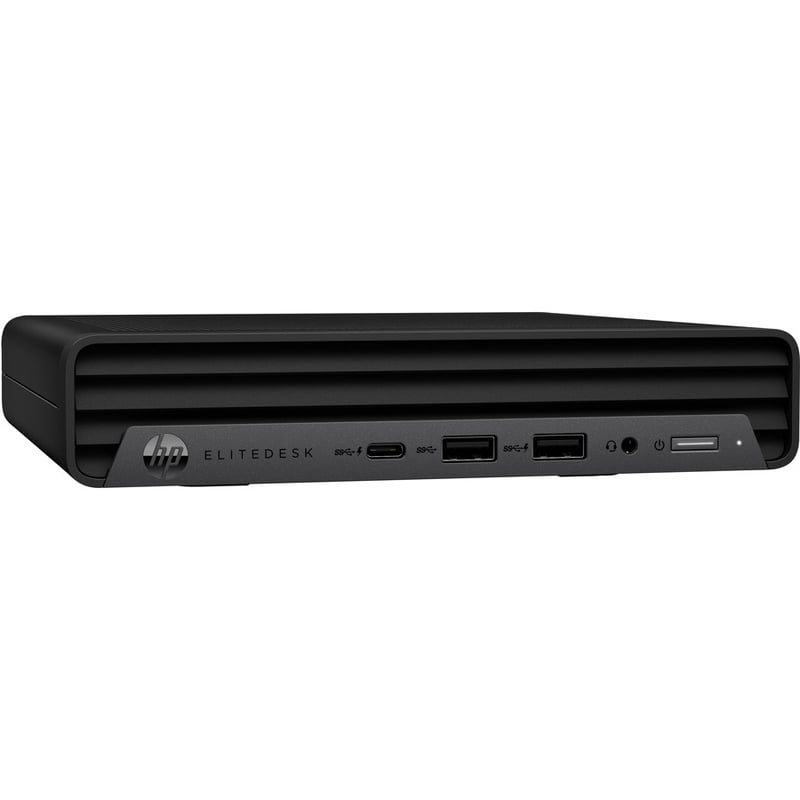 HP EliteDesk 805 G8 Desktop Computer - AMD Ryzen 5 PRO 5650G Hexa-core (6 Core) - 8 GB RAM DDR4 SDRAM - 256 GB M.2 PCI Express NVMe SSD - Desktop Mini - Thumbnail 3
