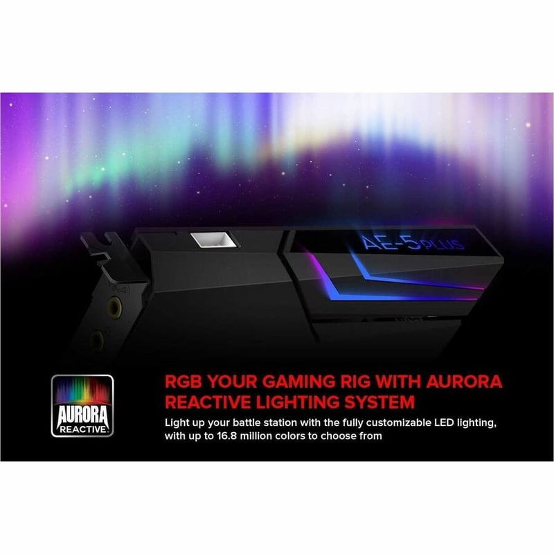 Creative Sound BlasterX AE-5 Plus Sound Card - Thumbnail 4