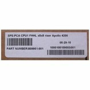 HPE - Certified Genuine Parts Riser Card - Thumbnail 3