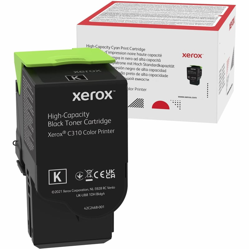 Xerox Original High Yield Laser Toner Cartridge - Single Pack - Black - 1 / Pack - Thumbnail 1