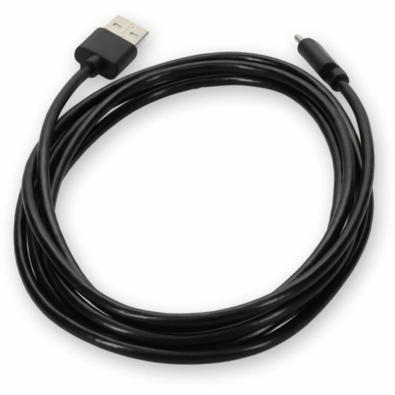 AddOn 5m USB A 2.0 Male to USB C 2.0 Male Black Cable - Thumbnail 4