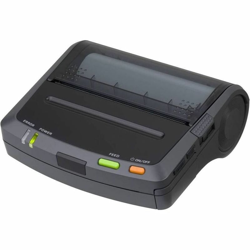 Seiko DPU-S445 Direct Thermal Printer - Monochrome - Portable, Portable - Label Print - Serial - Battery Included - With Cutter - Thumbnail 2