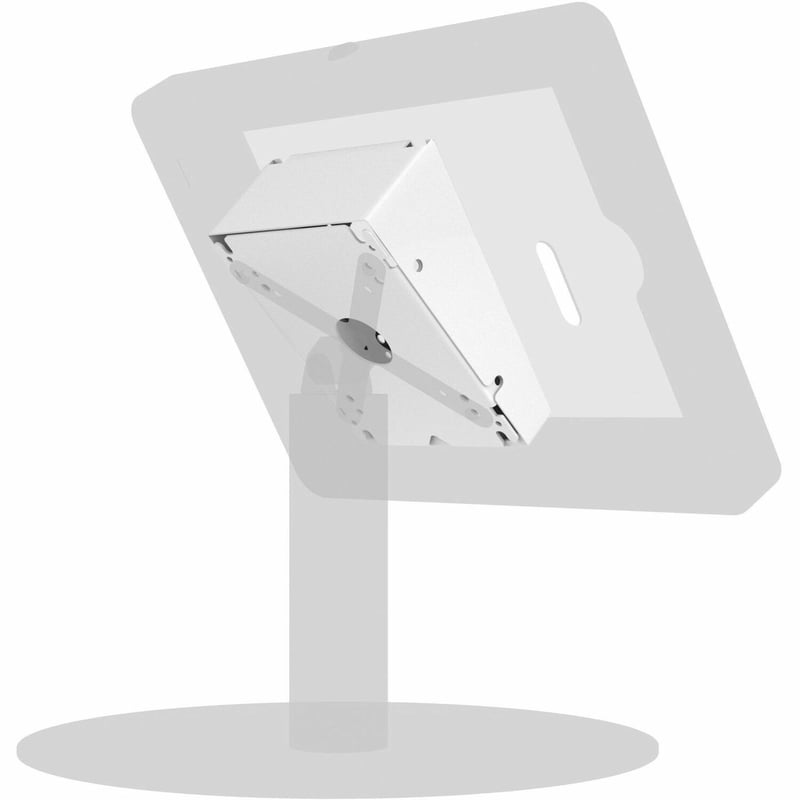 CTA Digital Premium Double VESA Wedge and Outlet / PoE Cover for Tablets (White) - Thumbnail 1
