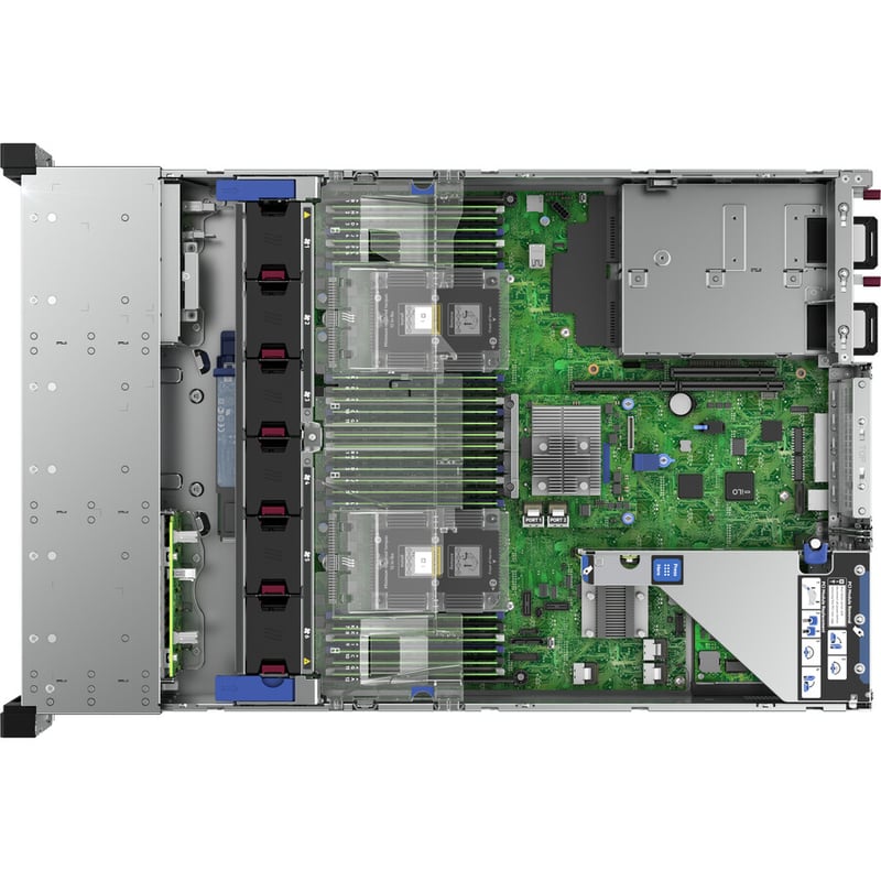 HPE ProLiant DL380 G10 2U Rack Server - 1 x Xeon Gold 5218 - 32 GB RAM HDD SSD - P408i-A Controller - Serial ATA/600, 12Gb/s SAS Controller - Thumbnail 2