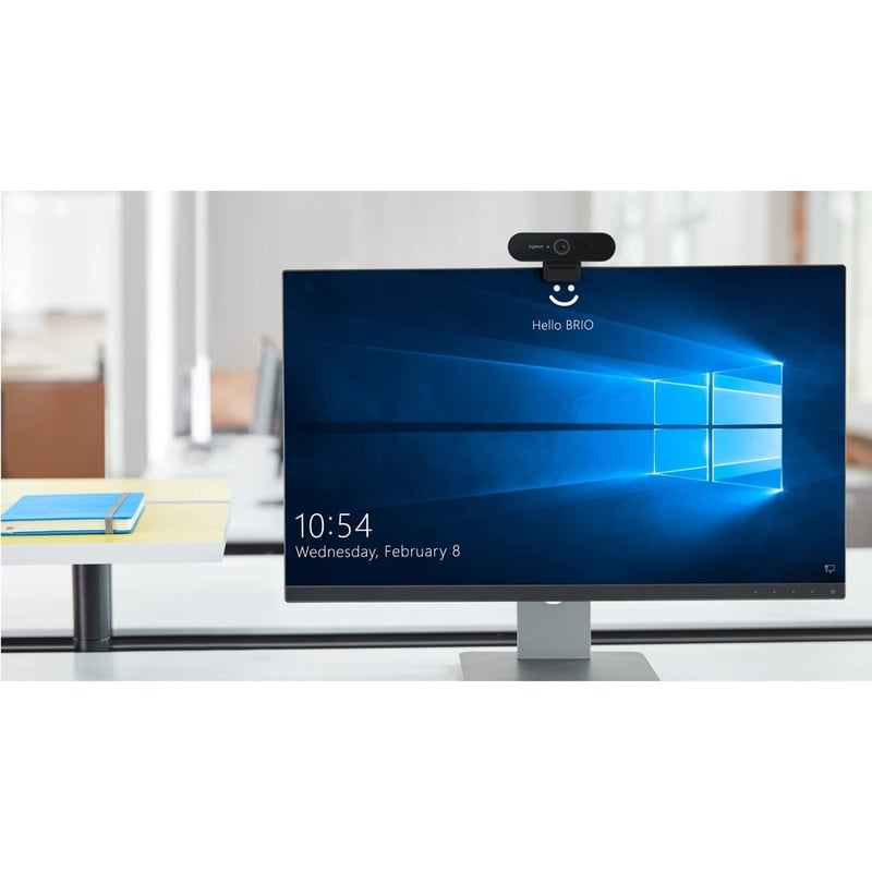 Logitech BRIO Webcam - 90 fps - Black - USB 3.0 - Thumbnail 3