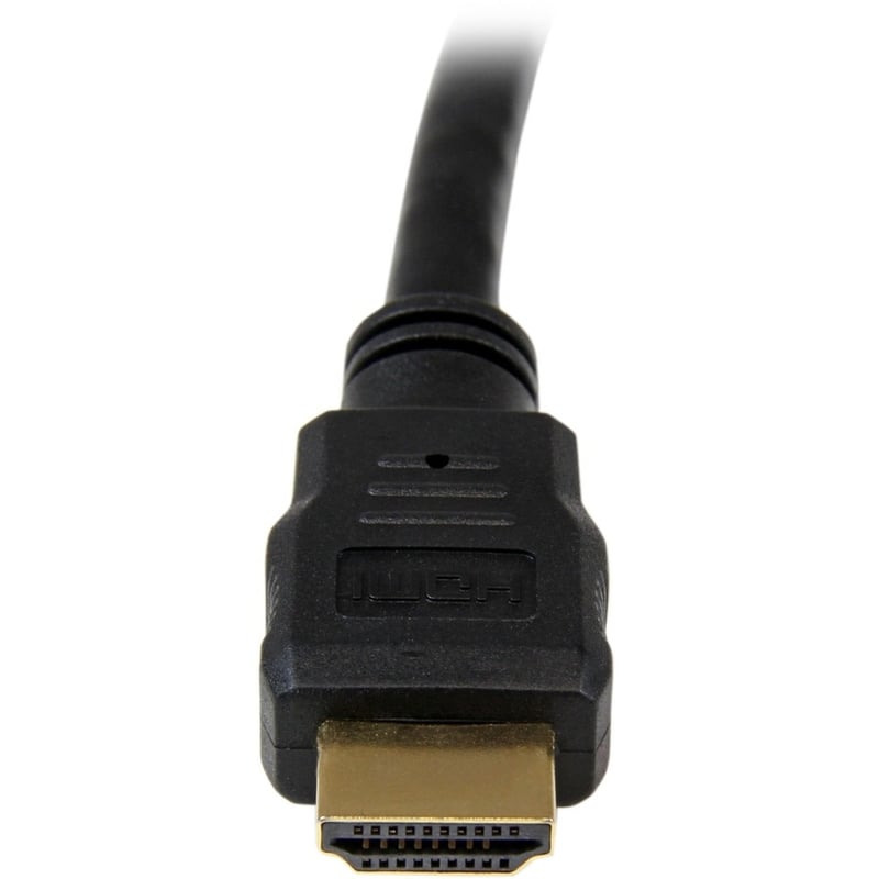 StarTech.com 16.4ft/5m HDMI Cable, 4K High Speed HDMI Cable with Ethernet, Ultra HD 4K 30Hz Video/HDMI 1.4 Cable, HDMI Monitor Cord, Black - Thumbnail 5