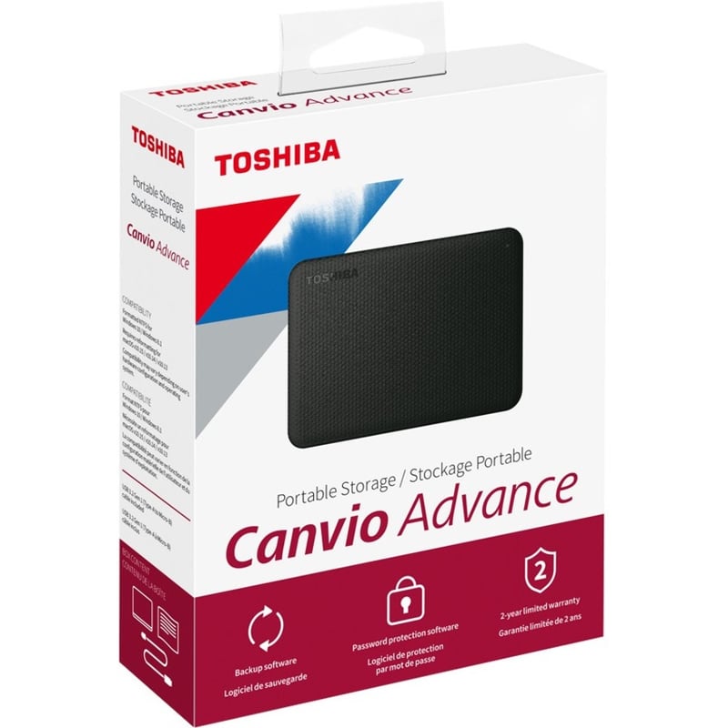 TOSHIBA CANVIO ADVANCE - 2TB - WHITE