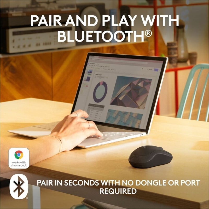 Logitech M240 Silent Bluetooth Mouse - Thumbnail 2