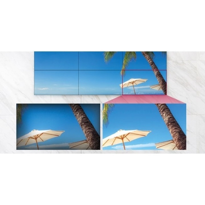 LG 55VSH7J-H 55'' 700 nits FHD 0.44mm Even Bezel Video Wall - Thumbnail 3