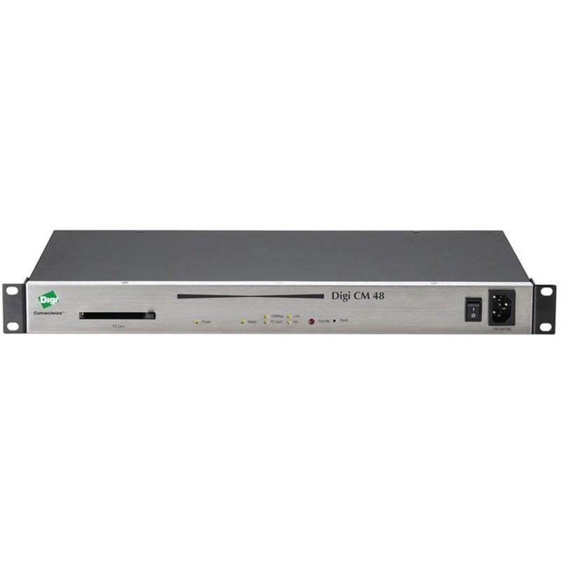 DIGI CM48 48PORT FAST ETHERNET CONSOLE SERVER RS-232 1U EXT