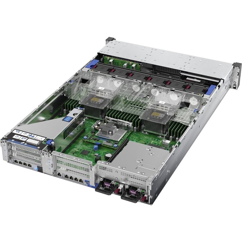 HPE ProLiant DL380 G10 2U Rack Server - 1 Xeon Gold 5218 2.30 GHz - 32 GB RAM - Serial ATA, 12Gb/s SAS Controller - Thumbnail 4
