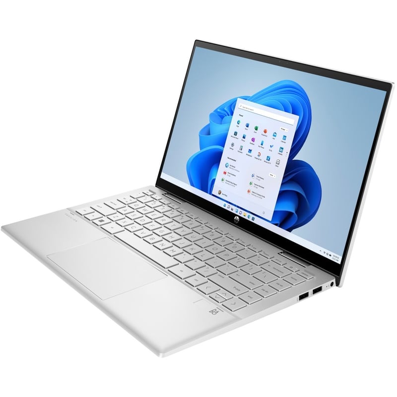 HP Pavilion x360 14-dy2077nr 14" Touchscreen Convertible 2 in 1 Notebook - Full HD - Intel Core i5 i5-1235U - 8 GB - 256 GB SSD - English Keyboard - Warm Gold - Thumbnail 2
