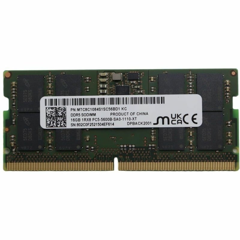 Lenovo DCG Ingram Micro Sourcing Micron RAM Module - Thumbnail 1