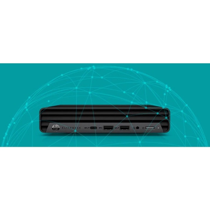 HP EliteDesk 805 G6 Desktop Computer - AMD Ryzen 5 PRO 4650G - 8 GB - 256 GB SSD - Mini PC - Thumbnail 5
