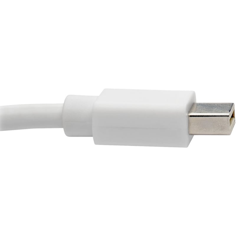 Eaton Tripp Lite Series Keyspan Mini DisplayPort to DisplayPort Adapter Cable (M/F), 4K 60 Hz, DP 1.2, HDCP 2.2, 10 ft. (3.1 m) - Thumbnail 3