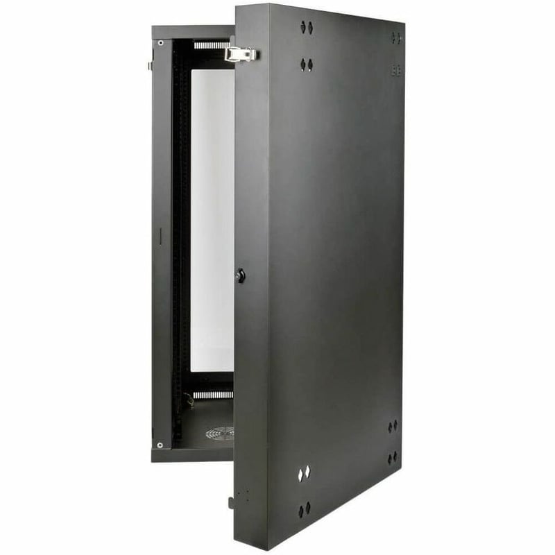 Tripp Lite by Eaton SmartRack 26U UPS-Depth Wall-Mount Half-Height Rack Enclosure Clear Acrylic Window Hinged Back - Thumbnail 3