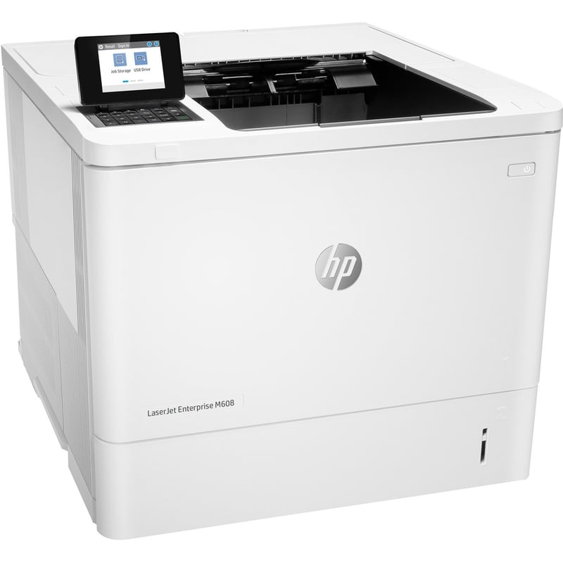 HP LaserJet M608 M608n Desktop Laser Printer - Monochrome - Thumbnail 4