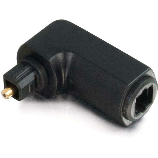 ADAPTER - TOSLINK LEFT CONNECTOR - FEMALE LEFT GENDER - TOSLINK RIGHT CONNECTOR - Thumbnail 1