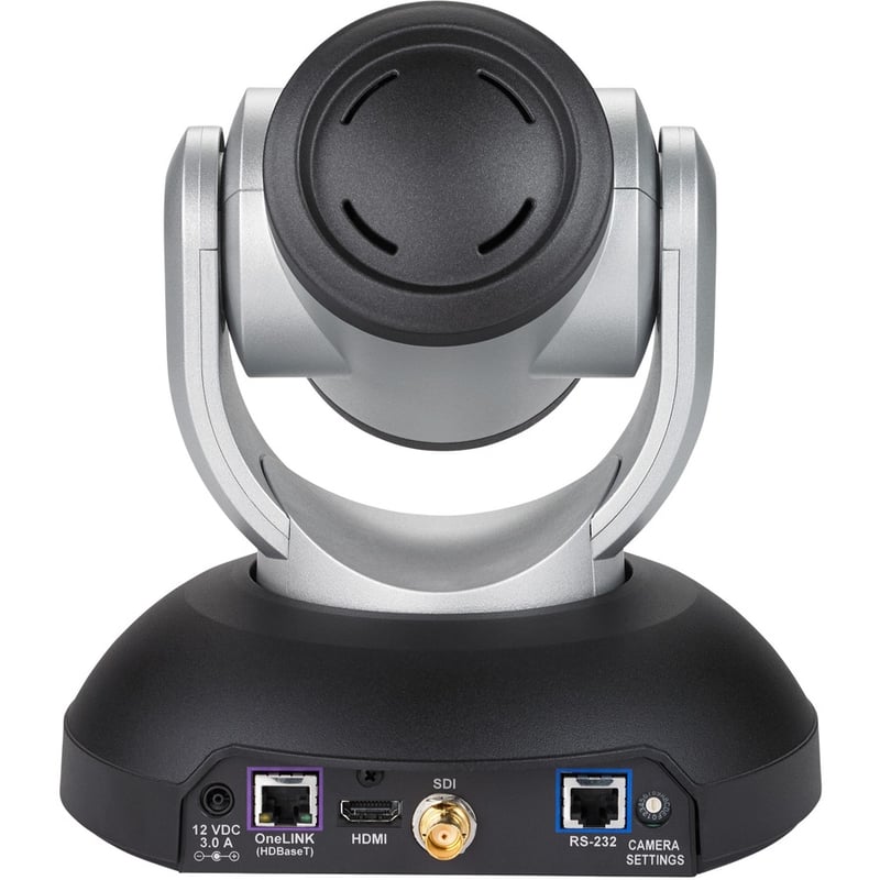 Vaddio RoboSHOT Video Conferencing Camera - 8.9 Megapixel - 60 fps - Silver, Black - TAA Compliant - Thumbnail 3