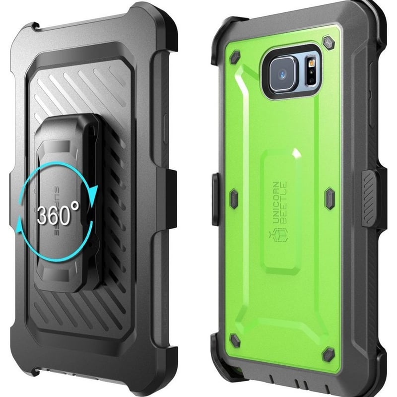 GALAXY NOTE 5 BEETLE PRO CASE - GREEN - Thumbnail 1