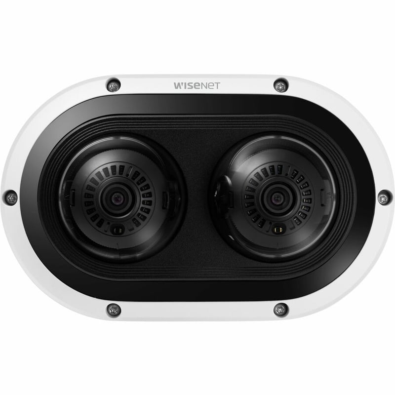 Wisenet PNM-7082RVD 2 Megapixel Outdoor Full HD Network Camera - Color - Dome - White - Thumbnail 4