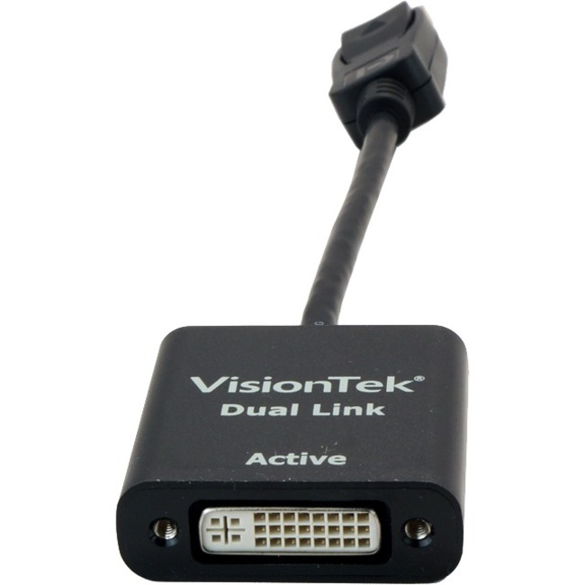 VisionTek DisplayPort to DL DVI-D Active Adapter (M/F) - Thumbnail 1