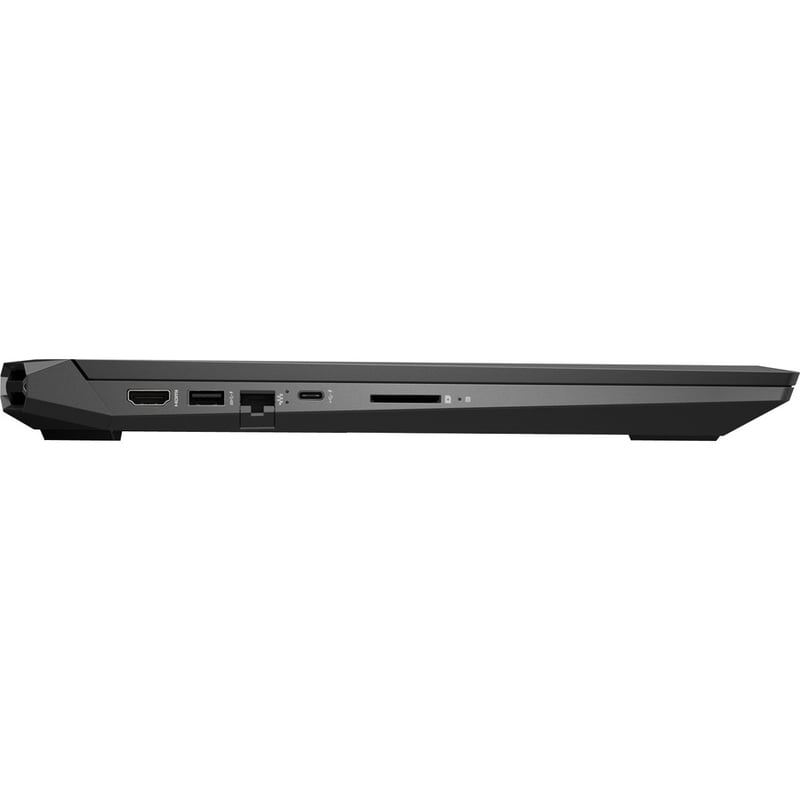 HP Pavilion Gaming 17-cd0000 17-cd0010nr 17.3" Gaming Notebook - Intel Core i5 9th Gen i5-9300H - 8 GB - 256 GB SSD - English Keyboard - Shadow Black, Green Chrome - Thumbnail 3