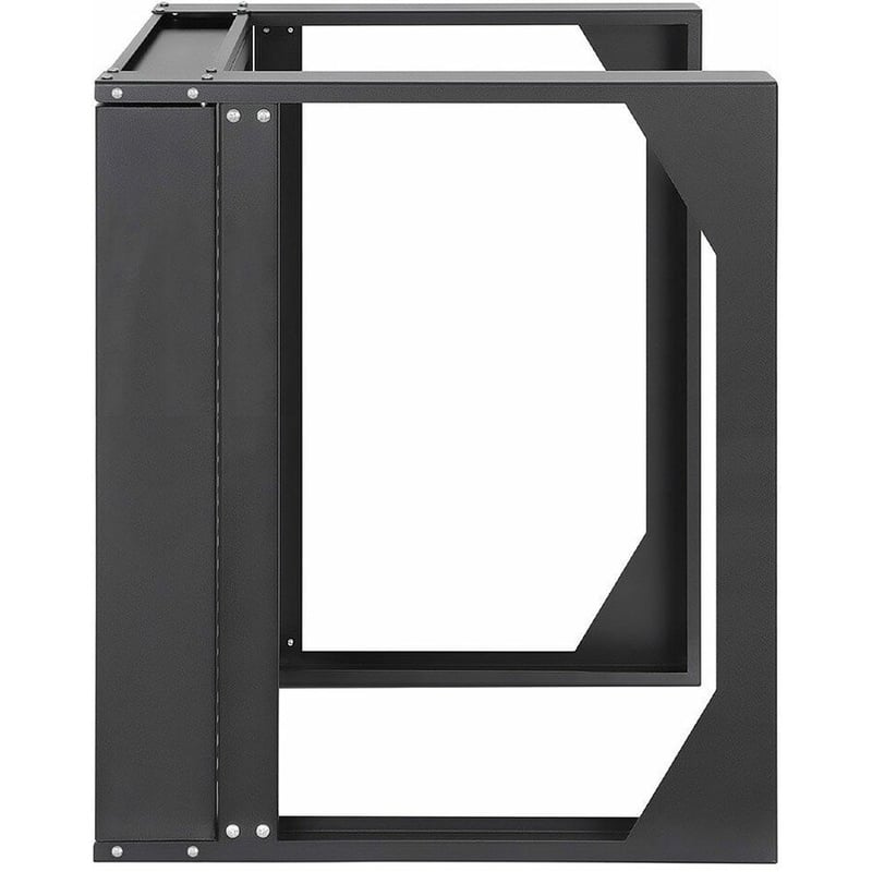 19 IN. WALL MOUNT 2-POST OPEN FRAME NETWORK RACK, 9U - Thumbnail 3