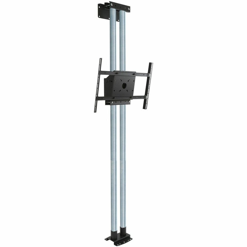 Peerless-AV Wall Mount for Flat Panel Display - Black, Chrome - Thumbnail 1