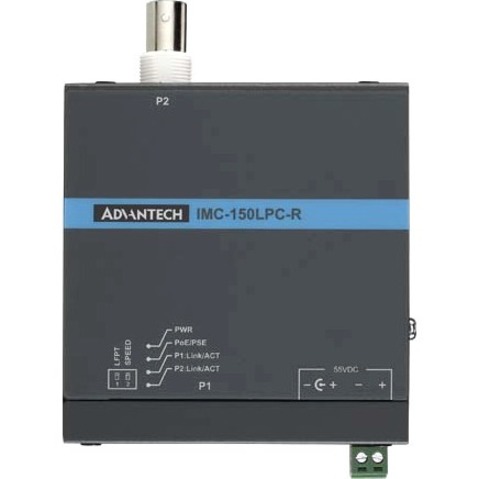 Advantech Hardened PoE Long Reach Ethernet Extender via Coaxial - Thumbnail 4