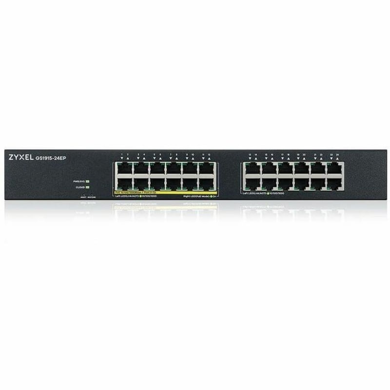 ZYXEL 24-port GbE Smart Managed PoE Switch - Thumbnail 3