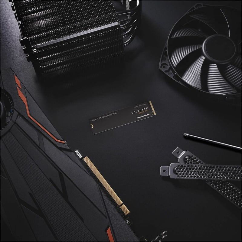 WD Black SN770 WDS500G3X0E 500 GB Solid State Drive - M.2 2280 Internal - PCI Express NVMe (PCI Express NVMe 4.0 x4) - Thumbnail 5