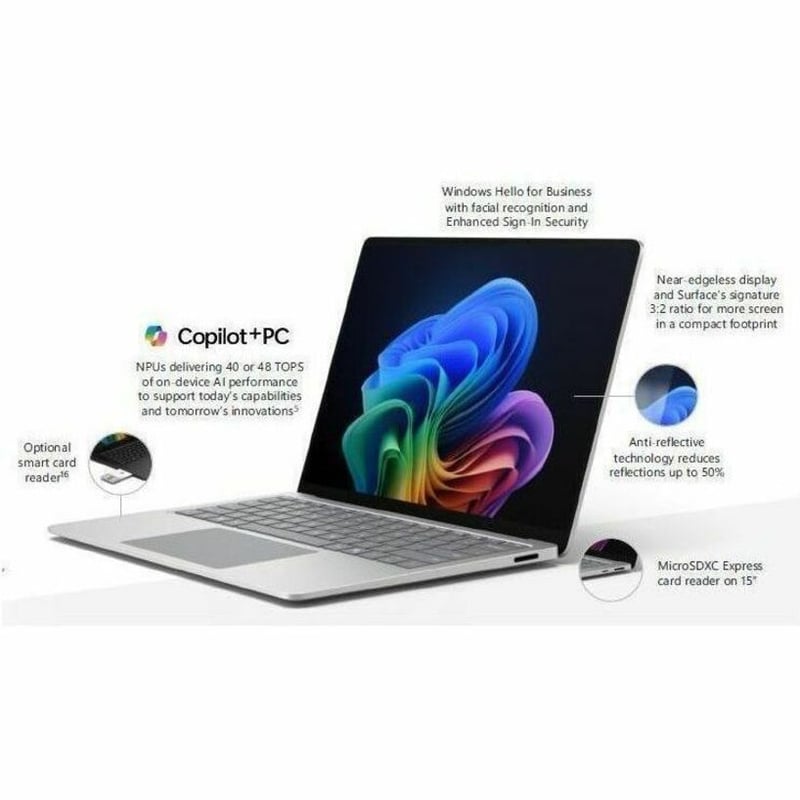 SURFACE LAPTOP 7 13.8IN INTEL CU5/16/512TAAWIN11 PLATINUM - Thumbnail 5