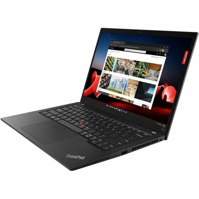 Lenovo ThinkPad T14s Gen 4 21F8004AUS 14" Touchscreen Notebook - WUXGA - 1920 x 1200 - AMD Ryzen 7 PRO 7840U Octa-core (8 Core) 3.30 GHz - 16 GB Total RAM - 16 GB On-board Memory - 512 GB SSD - Deep Black - Thumbnail 1