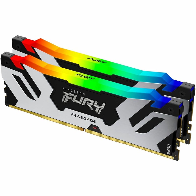Kingston FURY Renegade 64GB (2 x 32GB) DDR5 SDRAM Memory Kit - Thumbnail 1