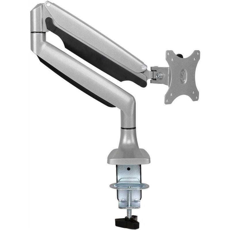 StarTech.com Desk Mount Monitor Arm, Heavy Duty Ergonomic VESA Monitor Arm Single 32" (19.8lb/9kg) Display, Articulating, C-Clamp/Grommet - Thumbnail 4