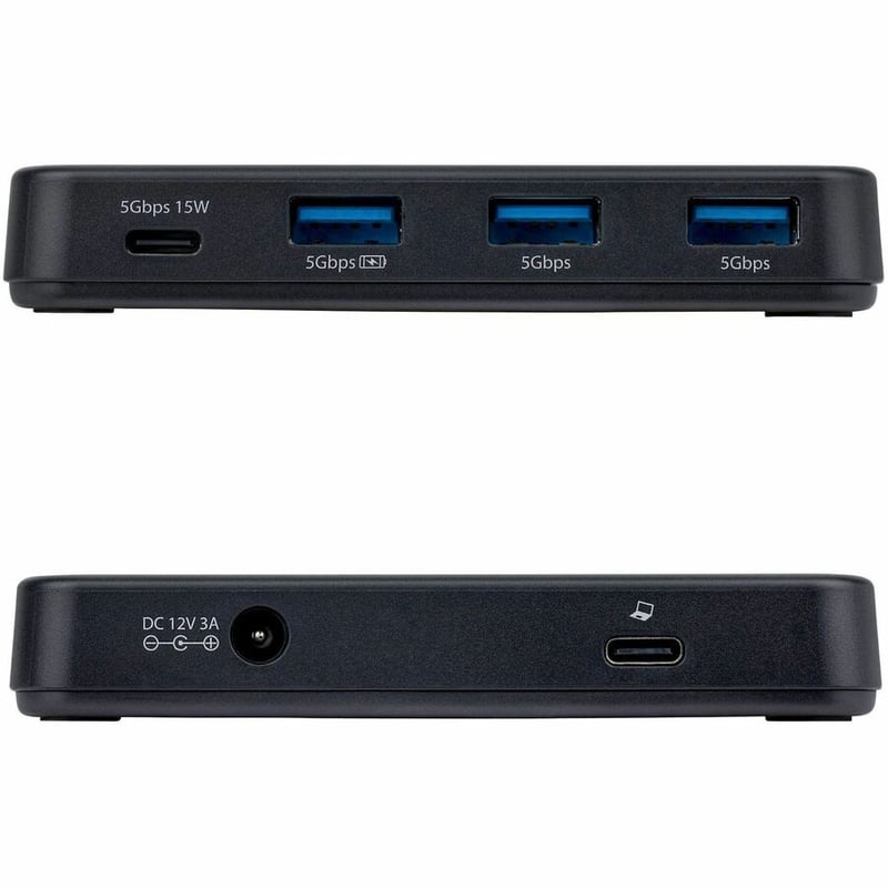 4-PORT USB-C USB-A HUB 5GBPS SELF-POWERED - Thumbnail 2