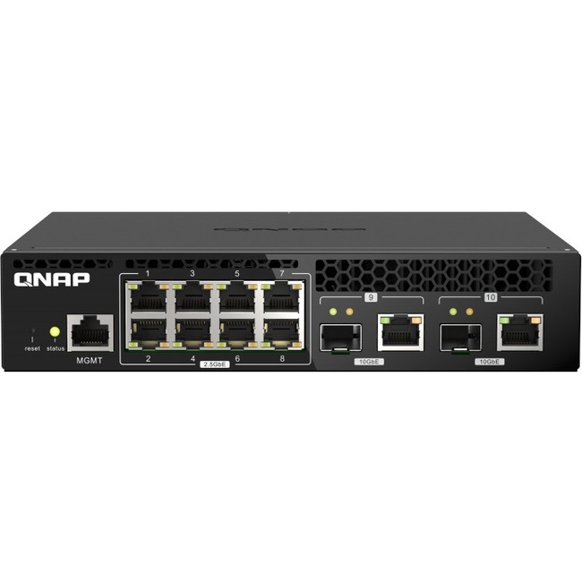 QNAP QSW-M2108R-2C Ethernet Switch - Thumbnail 1
