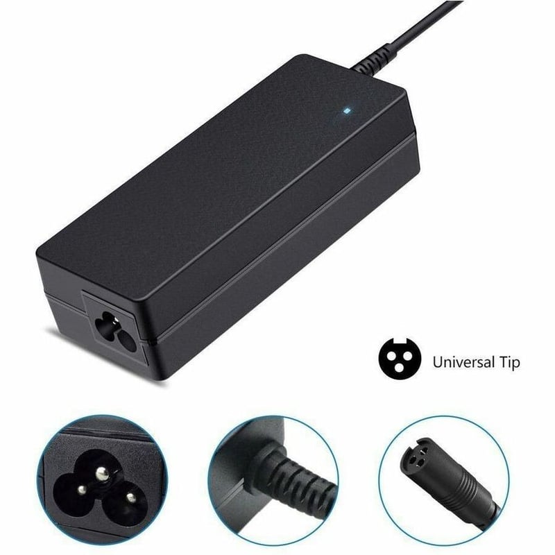 90W UNIVERSAL LAPTOP CHARGER WITH 10 INTERCHANGEABLE LAPTOP TIPS - Thumbnail 2