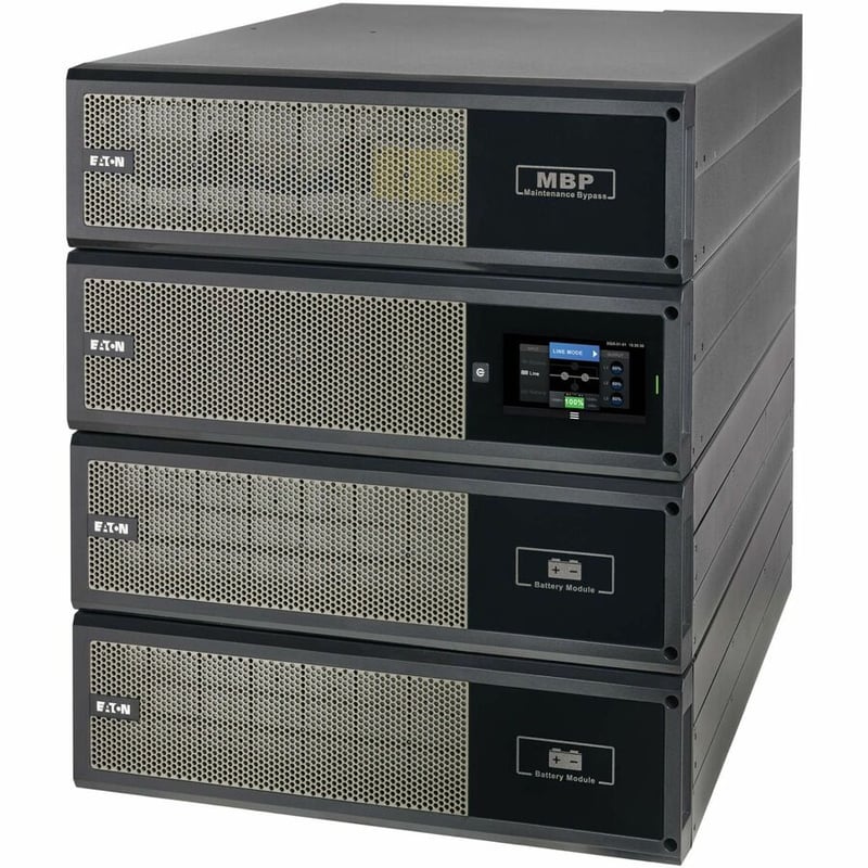 93PX 20000VA 20000W 400V 3PHASE YPASS NETWORK CARD EXTENDED RUN 12U - Thumbnail 4