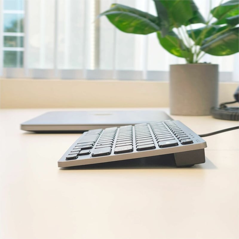 USB-C COMPACT MAC KEYBOARD SPACE GRAY SLIM TYPE-C