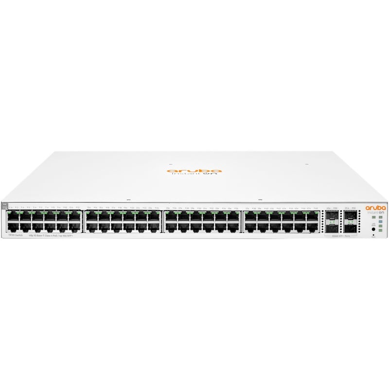 Aruba Instant On 1930 48G Class4 PoE 4SFP/SFP+ 370W Switch - Thumbnail 1