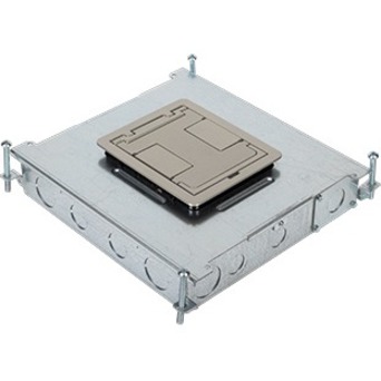 Wiremold Resource RFB Series Six Gang Floor Box - Thumbnail 2