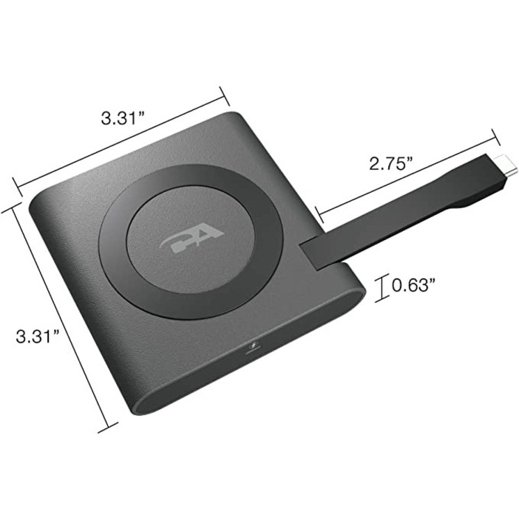 Cyber Acoustics DS-1500 CA Essential Micro Docking Station - Thumbnail 3