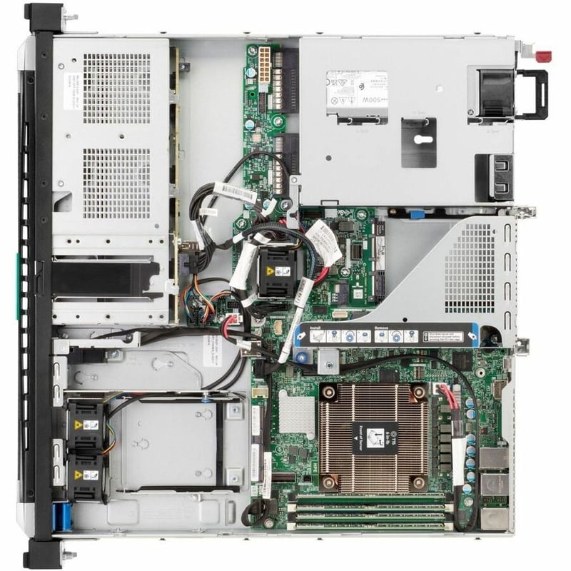 HPE ProLiant DL20 G11 1U Rack Server - 1 x Intel Xeon E-2434 3.40 GHz - 16 GB RAM - Serial ATA Controller - Thumbnail 3